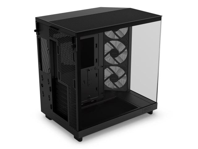 Кутия NZXT H6 Flow RGB Matte Black - Middle Tower 