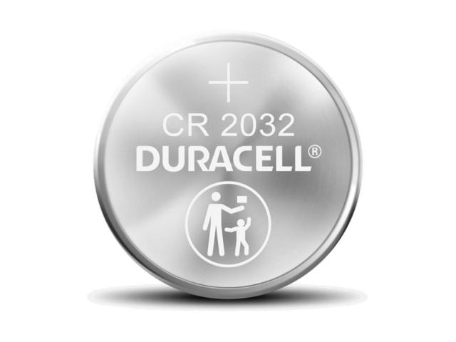 Бутонна батерия литиева CR 2032 3V BULK industrial  DURACELL (20 бр. в тарелка) цена за 1 батерия 