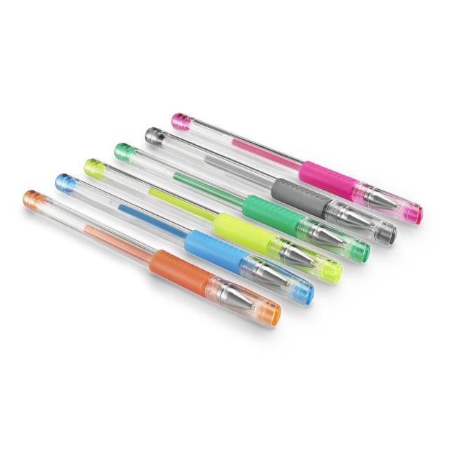 Hama "Glitter & Classic" Set of 6 Gel Pens, 07562 