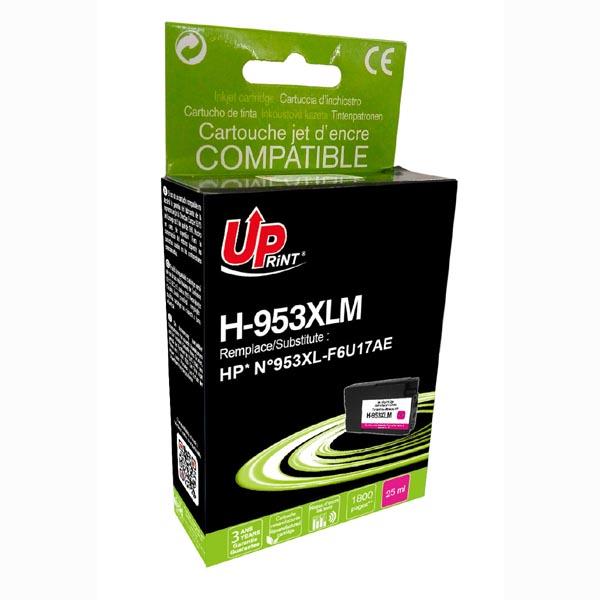 Мастилница UPRINT F6U17AE, HP 953XL, OfficeJet Pro 8210/8710/7720, 25 ml, Magenta 