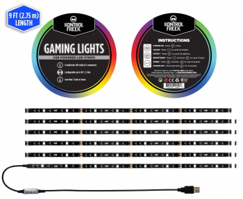 RGB Strip KontrolFreek Gaming Lights Kit, USB (2.74m)