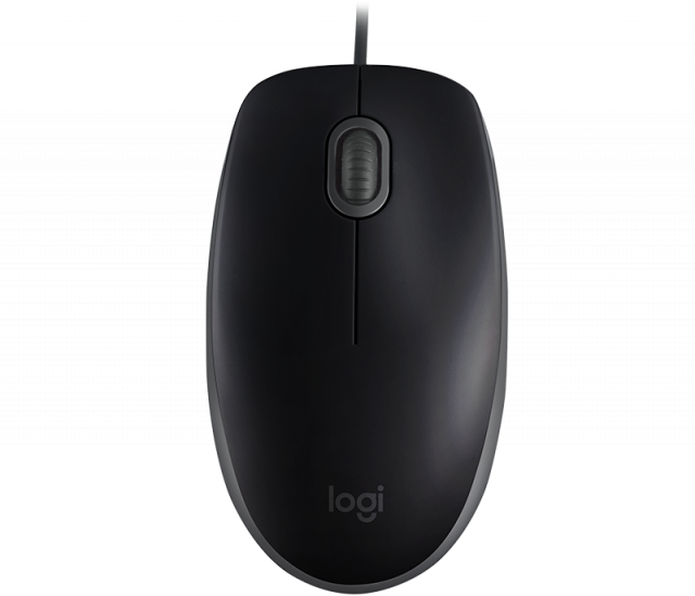 Жична оптична мишка LOGITECH B110 