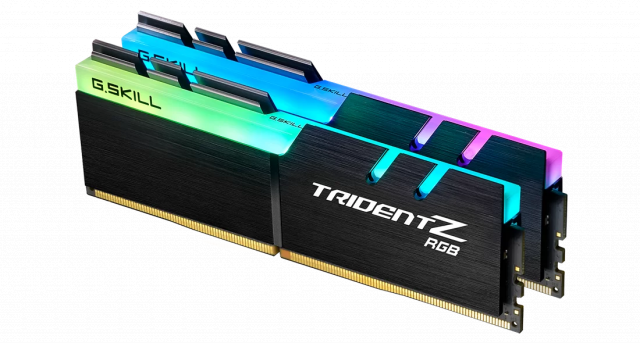 Памет G.SKILL Trident Z RGB 16GB(2x8GB) DDR4, 3200Mhz, F4-3200C16D-16GTZRX for AMD 