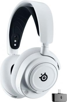 Геймърски слушалки SteelSeries Arctis Nova 7X Бяло