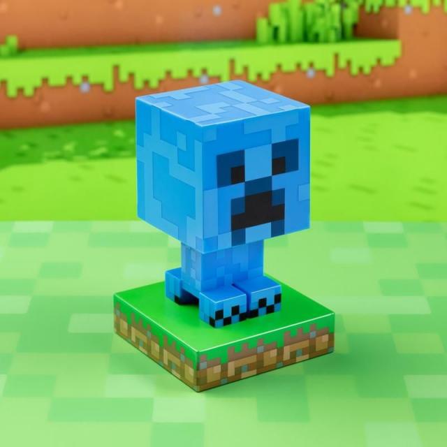 Статуетка Paladone Minecraft Charged Creeper Icon Light 