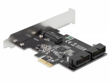 Delock PCI Express x1 Card to 2 x internal USB 3.0 Pin Header