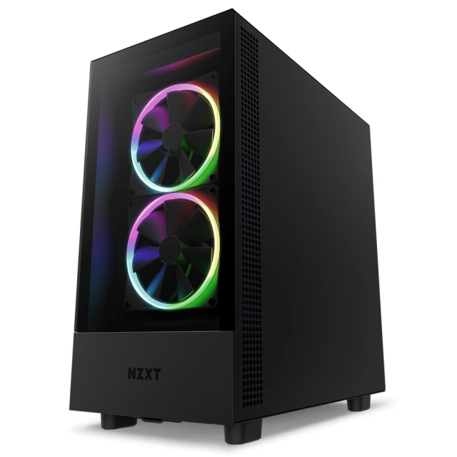 Кутия NZXT H5 Elite Matte Black, Tempered Glass, Mid-Tower 