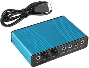 Sound card ESTILLO, USB, 5.1