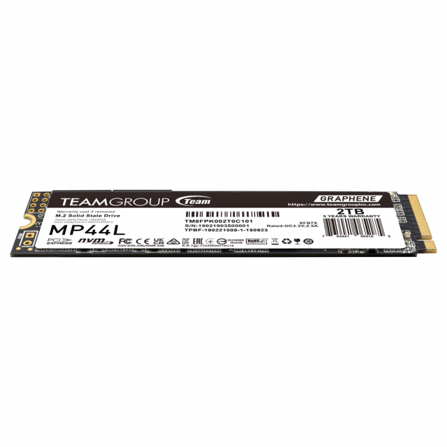 SSD Team Group MP44L, M.2 2280 NVMe, 2TB, PCI-e 4.0 x4 