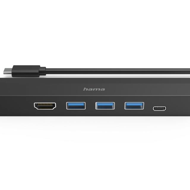 Hama USB-C Hub, Multiport, 6 Ports, 200144 