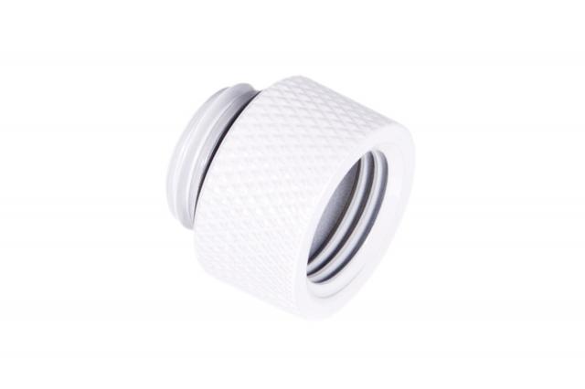 Alphacool Eiszapfen extension G1/4 outer thread to G1/4 inner thread - White 