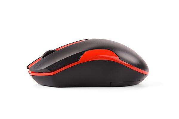 Optical Mouse A4tech G3-200N, Black/Red 