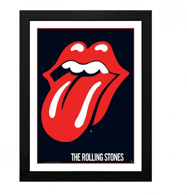 GBEYE THE ROLLING STONES - Framed print "Lips" (30x40) 