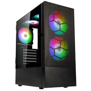 Case Kolink Observatory MX Mesh ARGB TG Mid-Tower, Black