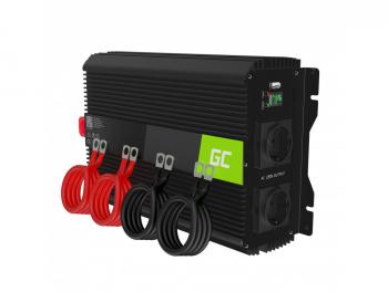 Inverter PRO 12/220 V  DC/AC 3000W/6000W  Modified sine wave GREEN CELL