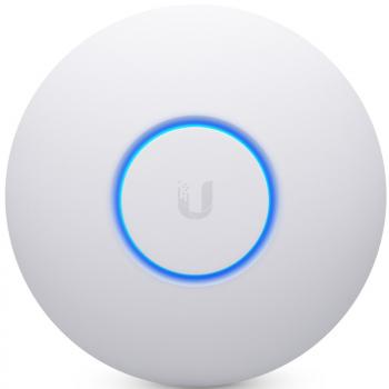 Access Point Ubiquiti UniFi nanoHD, 2.4/5 GHz, 300 - 1733Mbps, 4x4MIMO, PoE, Бял