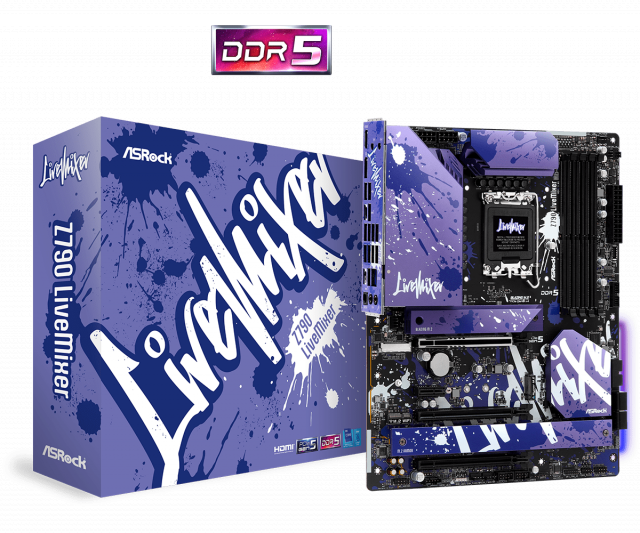 Дънна платка ASROCK Z790 LiveMixer, LGA 1700 