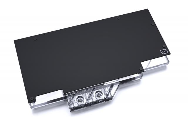 GPU Water Block Alphacool Eisblock Aurora Acryl GPX-N RTX 3090/3080 ROG Strix with Backplate 