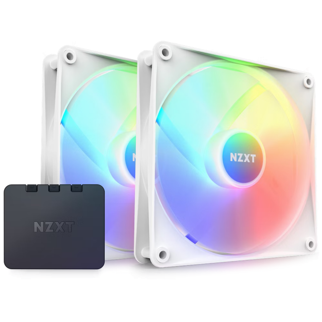 Twin Pack NZXT F140 RGB Core with RGB Controller 