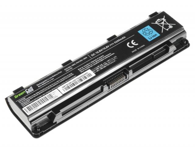 Laptop Battery for Toshiba Satellite C50 C50D C55 C55D C70 C75 L70 P70 P75 S70 S75 PA5109 10.8V 5200 mAh GREEN CELL 