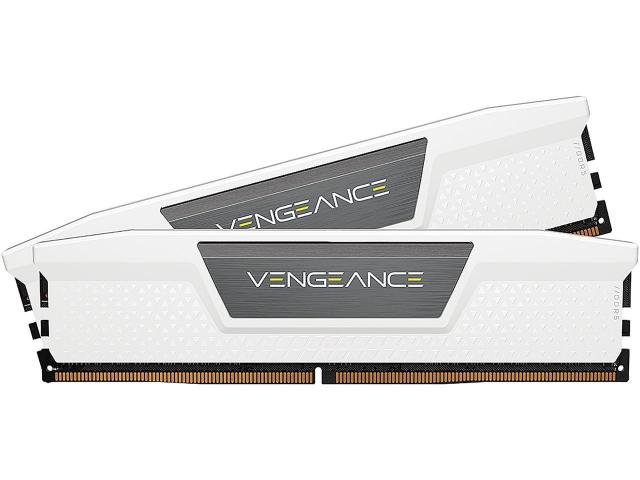 Памет Corsair Vengeance White, 32GB (2x16GB) DDR5, CMK32GX5M2E6000C36W 