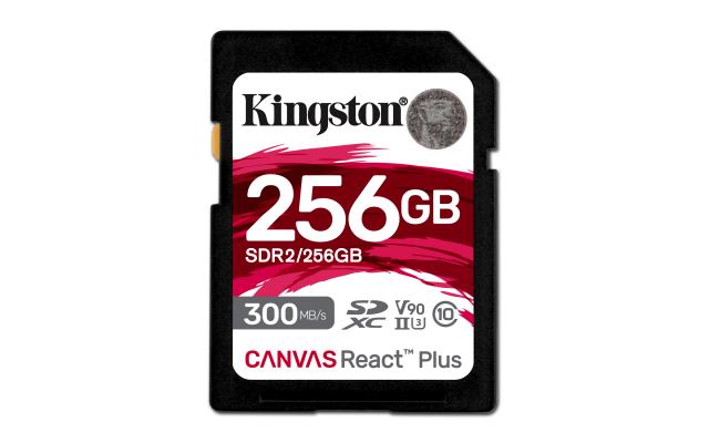 Memory card Kingston Canvas React SDXC 256GB 