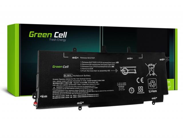 Батерия за лаптоп GREEN CELL, HP EliteBook Folio 1040, G1, G2, 11.1V, 3100mAh 