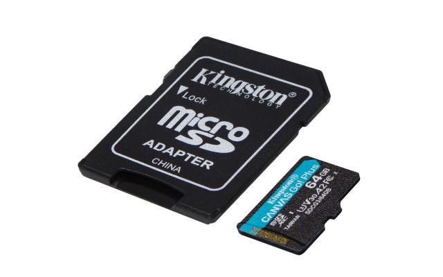 Memory card Kingston Canvas Go! Plus microSDXC 64GB 