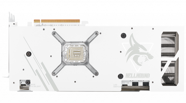 Graphic card Powercolor RX 7900 XTX HellHoud Spectral White OC 24GB GDDR6 