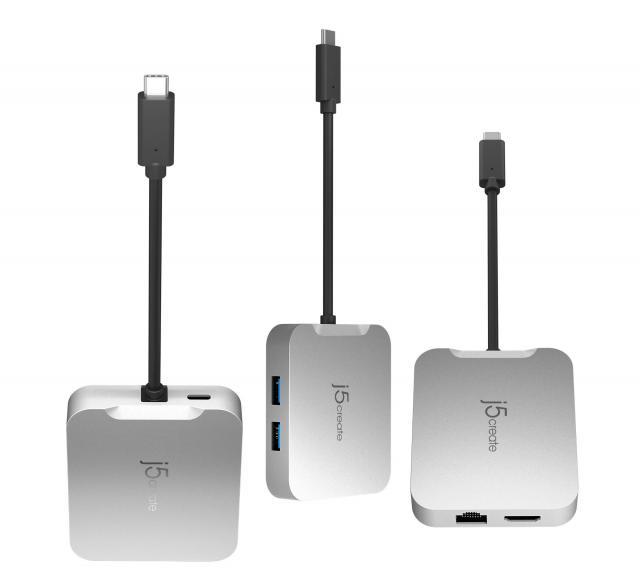 Докинг станция j5create JCD391 4K60 Elite USB-C PD, USB-A, HDMI, RJ-45 