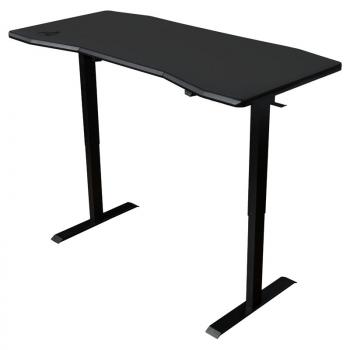 Gaming desk Nitro Concepts D16E, Carbon Black, Electric Height Adjustment