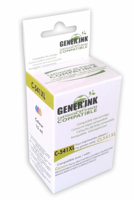 Ink cartridge GENERINK CL-541XL CANON, Color 