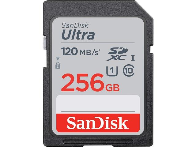 Memory card  SANDISK Ultra SDXC, 256GB 