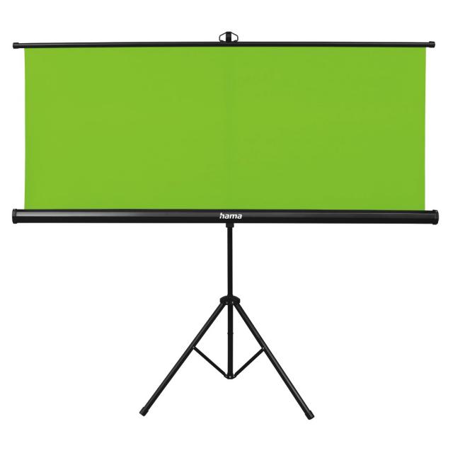 Hama Green Screen Background with Tripod, 180 x 180 cm, 2 in 1 