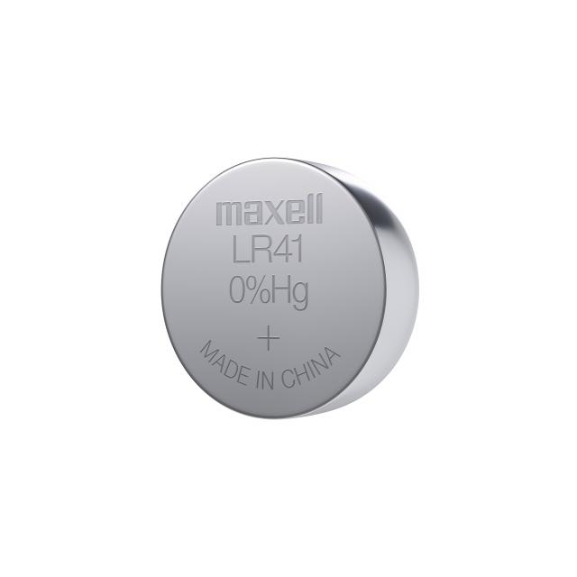 Button Micro alkaline battery LR41 / AG3 / 1 pcs. 1,55V pack MAXELL 