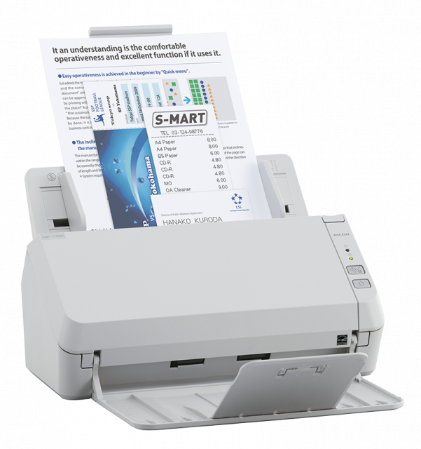 Image Scanner Ricoh SP-1130N, A4, ADF USB 3.2 LED 