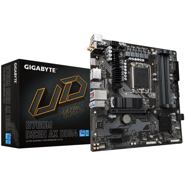 Дънна платка GIGABYTE B760M DS3H AX, socket 1700 