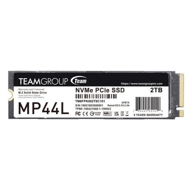 SSD Team Group MP44L, M.2 2280 NVMe, 500GB, PCI-e 4.0 x4 