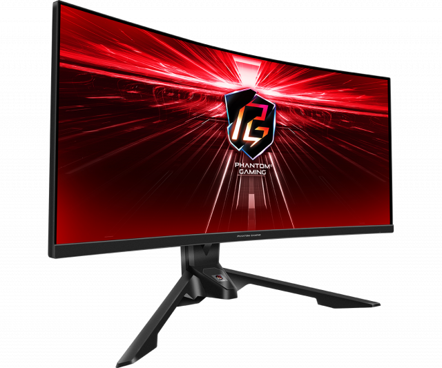 Gaming Monitor ASRock PG34WQ15R3A, 34" UHD (3440 x 1440) VA 