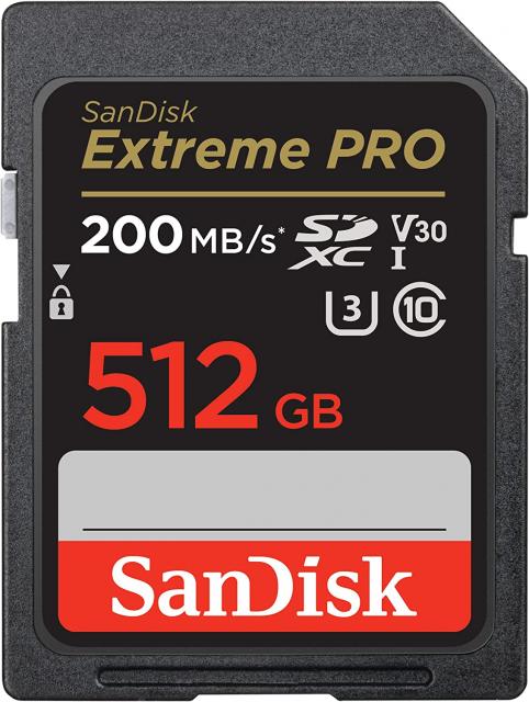 Карта памет SANDISK Extreme PRO SDHC, 512GB 