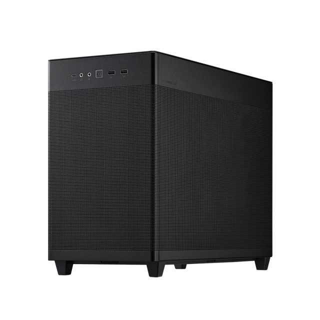 Кутия ASUS PRIME AP201 Mesh, MicroATX, Черна 