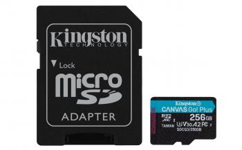 Карта памет Kingston Canvas Go! Plus microSDXC 256GB