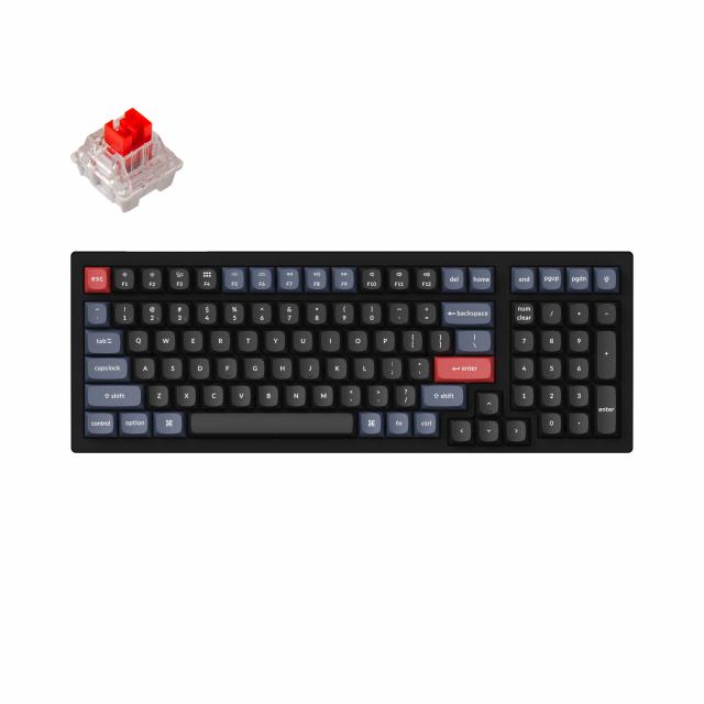 Геймърска Механична клавиатура Keychron K4 Pro HS Full-Size K Pro Red Switch White LED 