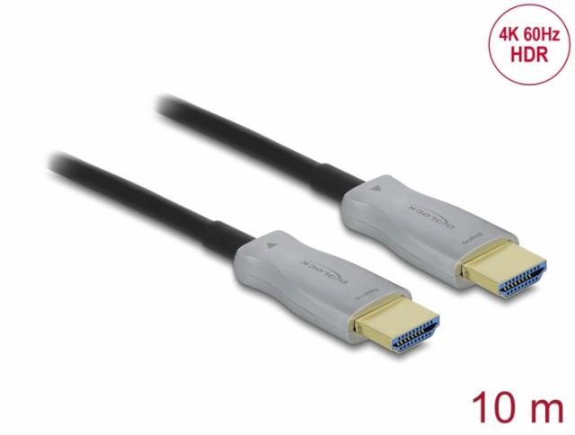 Delock Active Optical Cable HDMI 4K 60 Hz 10 m 