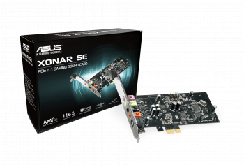 Sound card ASUS Xonar SE 5.1 Gaming Audio PCIe