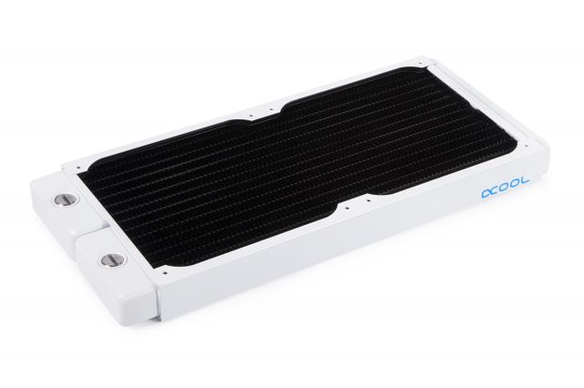 Alphacool NexXxoS ST30 Full Copper 280mm Radiator V.2 - White Special Edition 