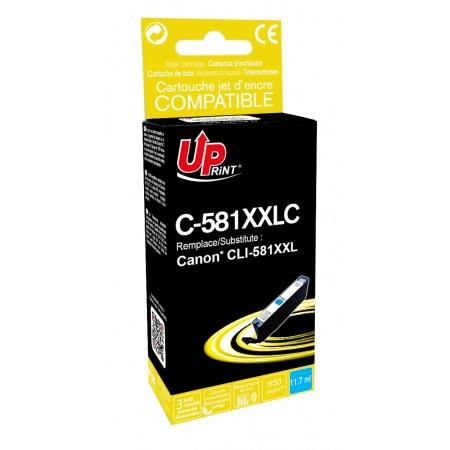 Ink cartridge UPRINT CLI-581 XXL, CANON PIXMA TS9150/TS6151/TS8152/TS6150, Cyan 