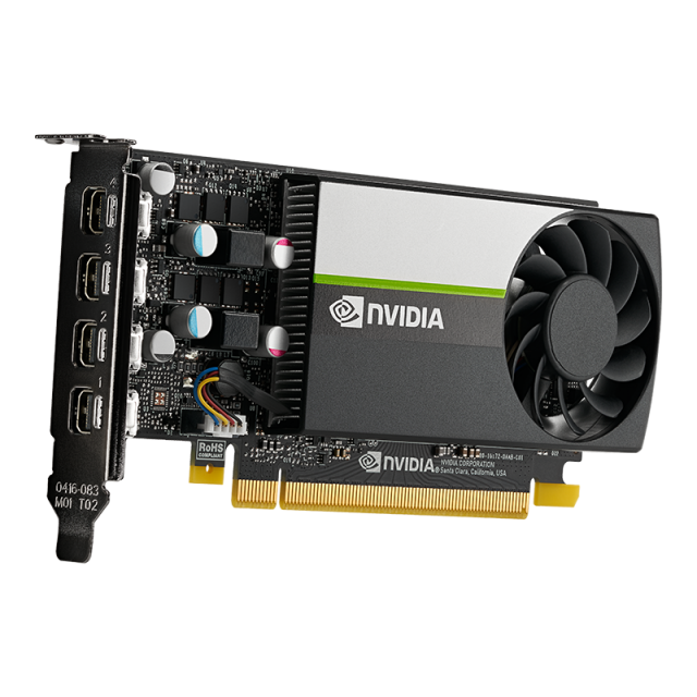 Видео карта PNY NVIDIA Quadro T1000, 4GB, GDDR6, 128 bit, miniDisplayPort 