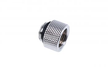 Alphacool Eiszapfen extension G1/4 outer thread to G1/4 inner thread - chrome