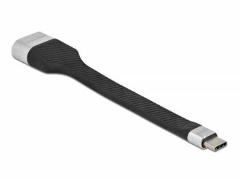 Delock FPC Flat Ribbon Cable USB Type-C to HDMI (DP Alt Mode) 4K 60 Hz 14 cm